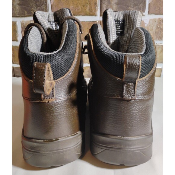 Drew Rockford Brown Leather Work Boots Size 11 main image 7